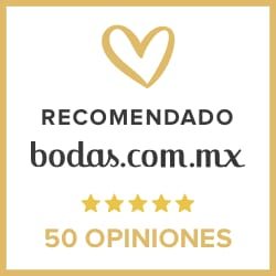 Recomendado Bodas.com.mx 50 opiniones